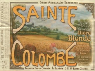 Sainte Colombe, Bière Blonde (bionda)